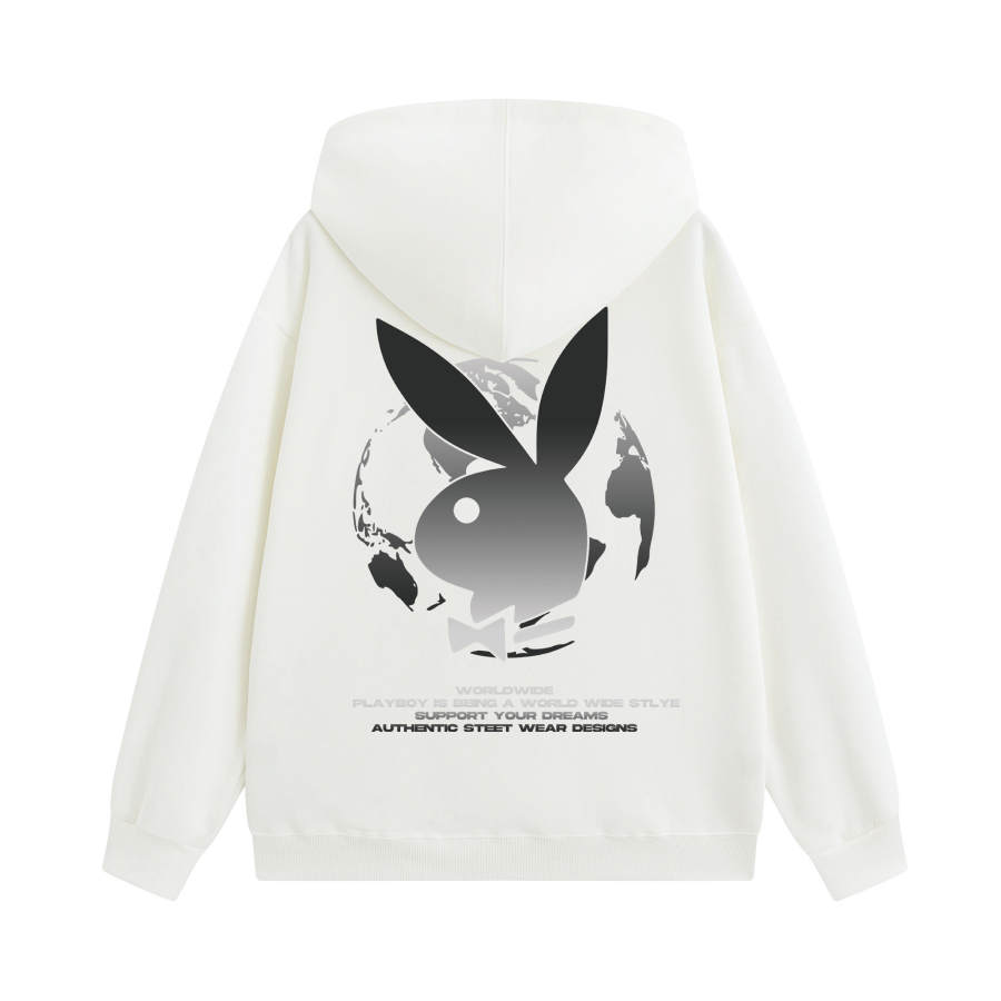 Playboy Sweatshirts Men's Hooded Moderate