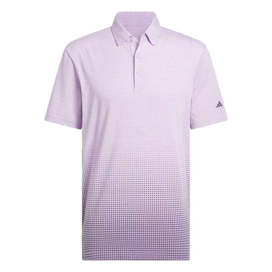 Adidas Adidas Go to Rise Print Polo Shirt Golf Clothing Men's