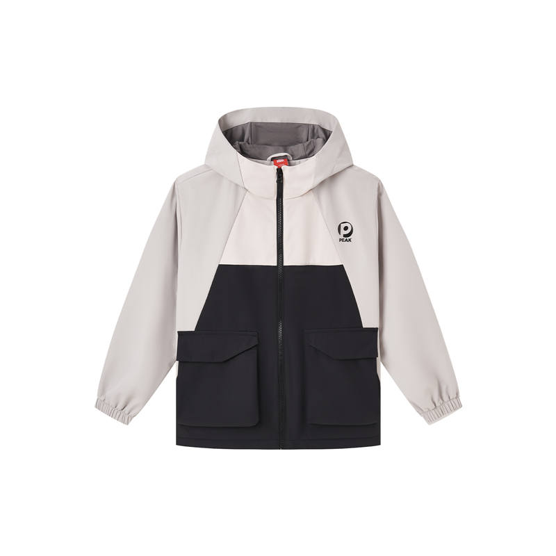 PEAK PEAK Kids Windbreaker Jackets Hooded Moderate