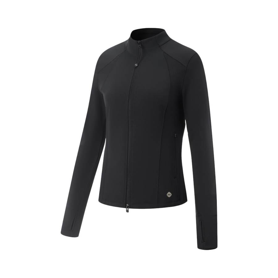 Li-Ning Li Ning Jackets Women's Black Stand Collar Thickened Other