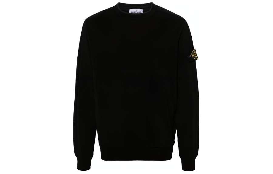 STONE ISLAND Compass Badge Crewneck Sweatshirt