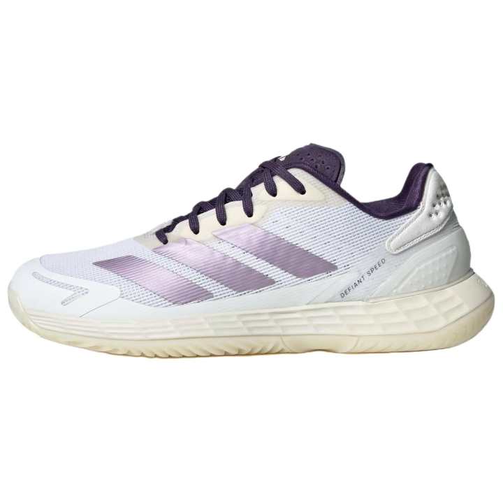 Adidas Adidas DEFIANT SPEED 2 Breathable Support Low top Tennis Shoes Women's White Purple