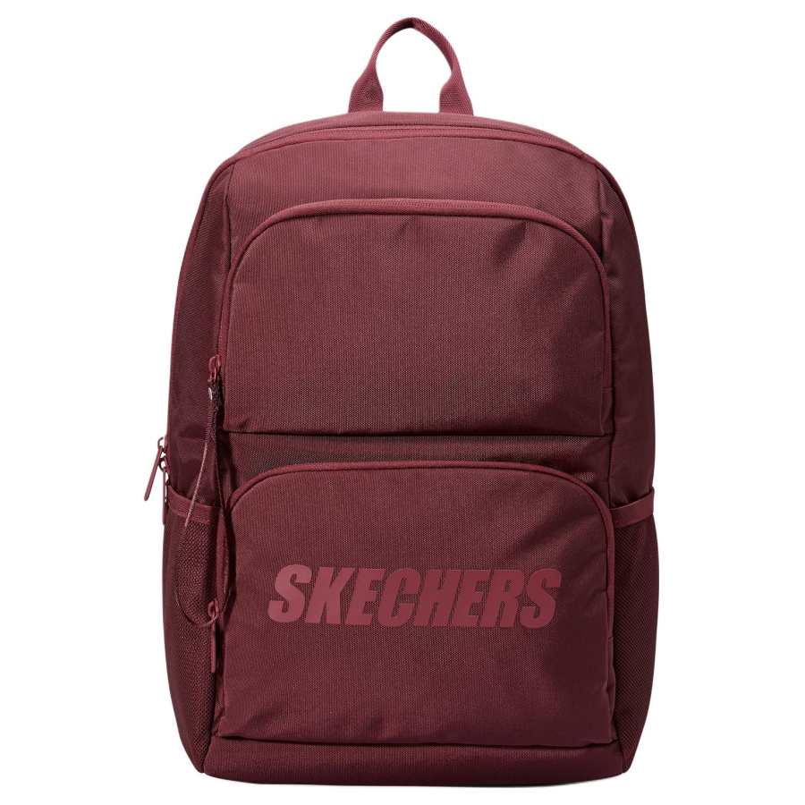 Skechers Fabric Backpack Unisex Burgundy
