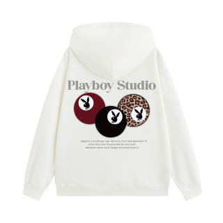 Playboy Sweatshirts Men's Hooded Moderate Regular