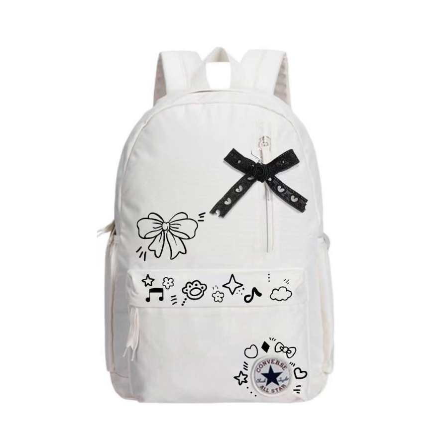 Converse Converse Polyester Backpack Medium Unisex Ivory