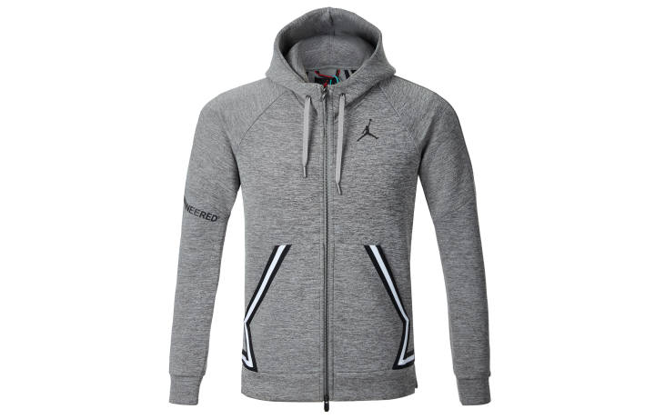 Jordan Jordan Jackets Unisex Gray Hooded Moderate Other