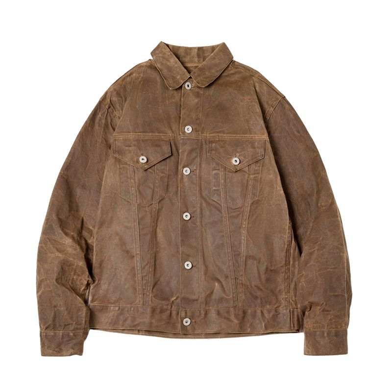 MADEN MADEN Storefront Oil Wax Spring Fall Jacket Men's