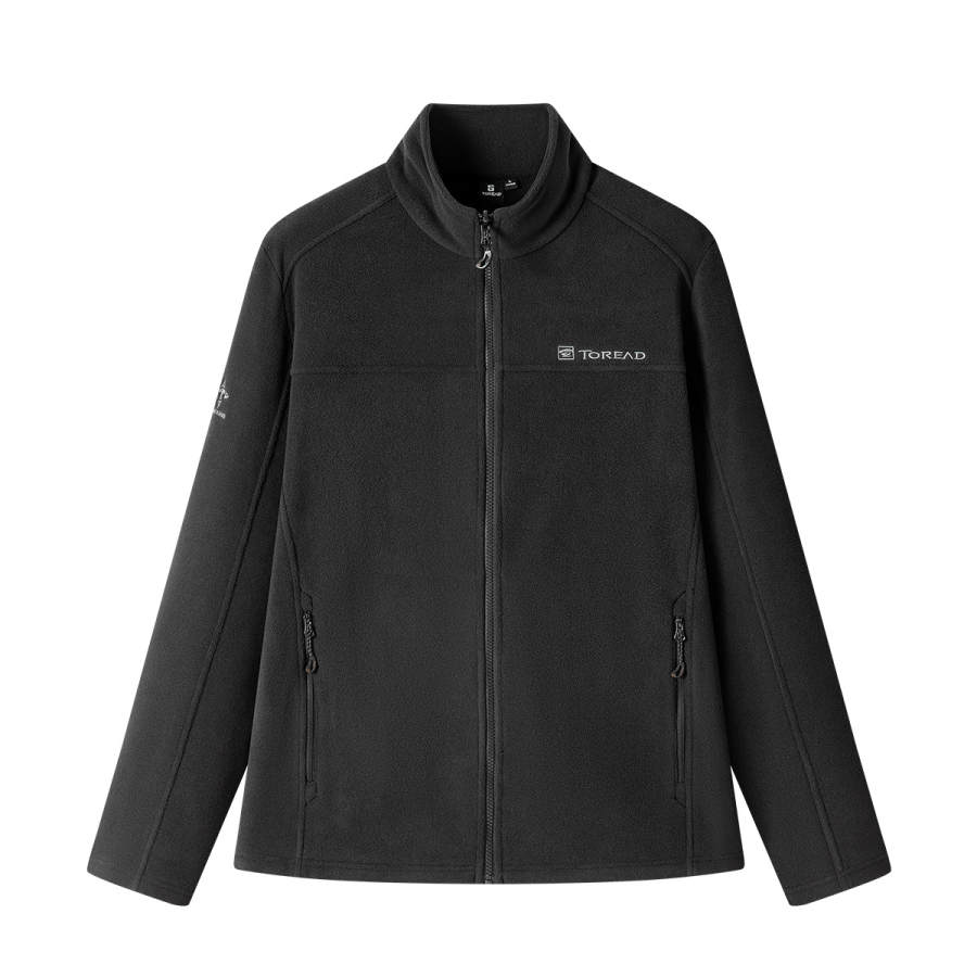 TOREAD Fleece Tops Men's Black Moderate