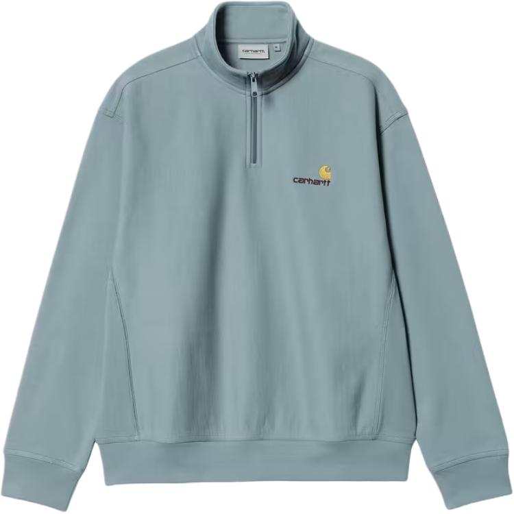 Carhartt WIP American Script FW25 Half Zip Sweatshirt Men's