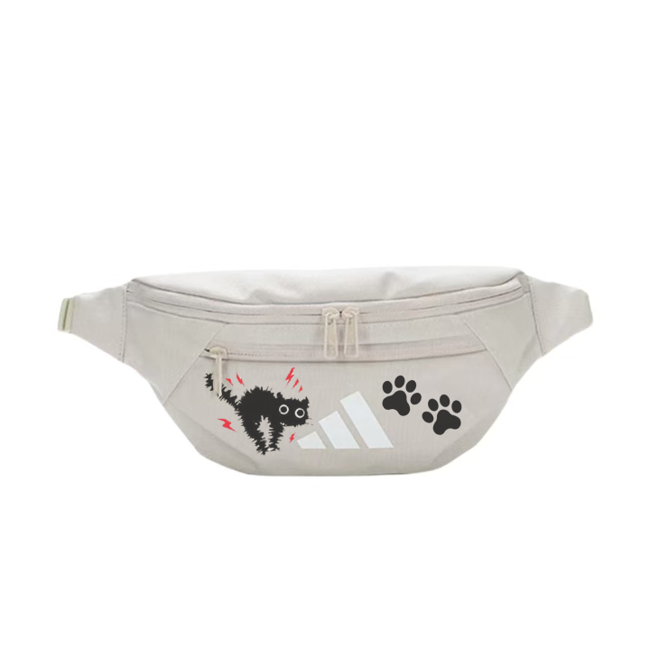 Adidas Adidas Fabric Cute Rabbit Journal Fanny Pack Regular Unisex Khaki