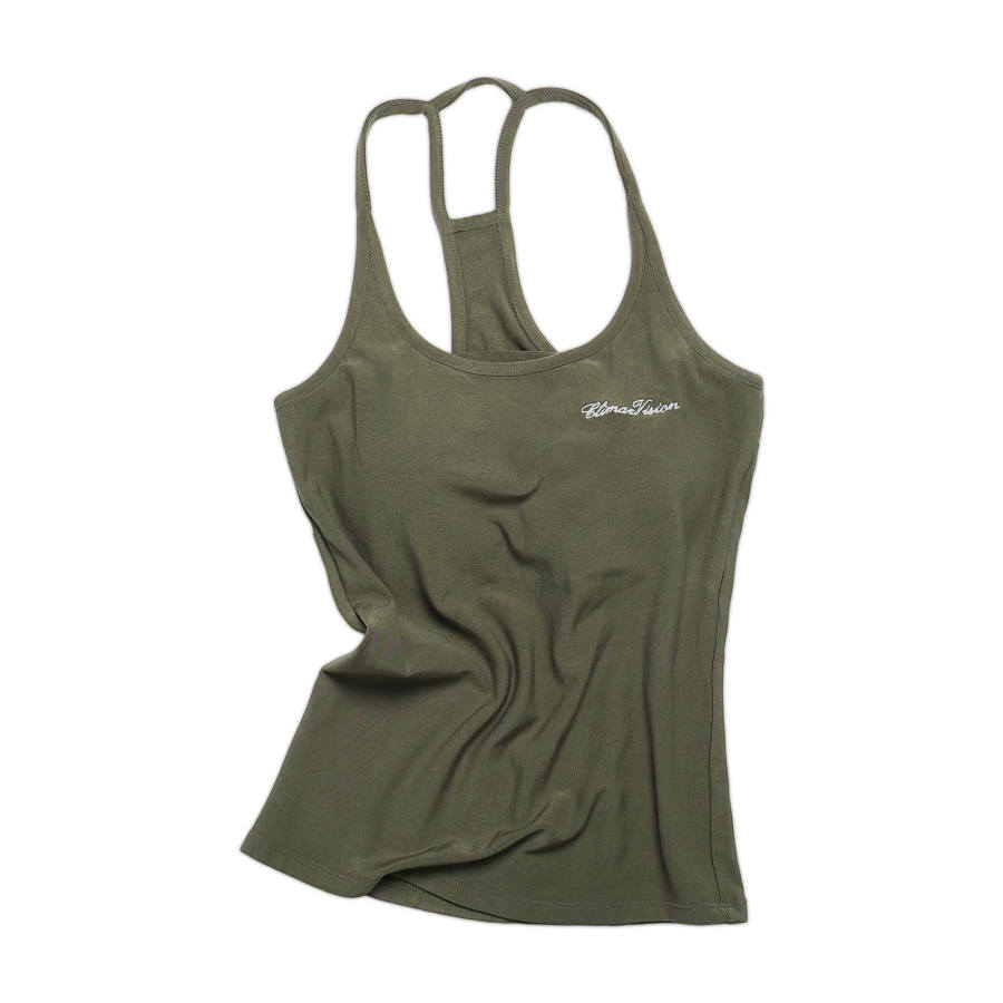 CLIMAX VISION Tank Tops Women's Crew Neck Moderate Halter Neck