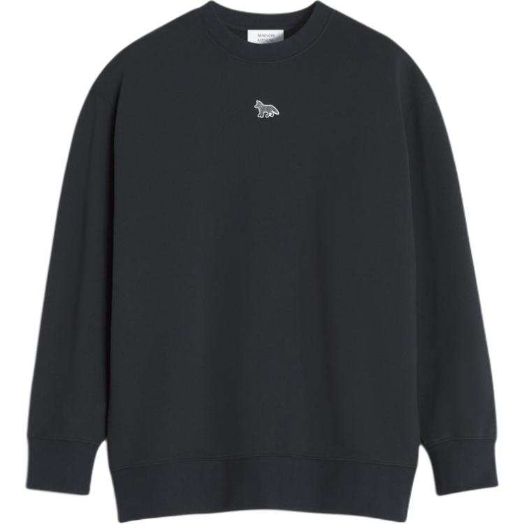 Maison Kitsune Maison Kitsune Baby Fox-patch crew-neck sweatshirt