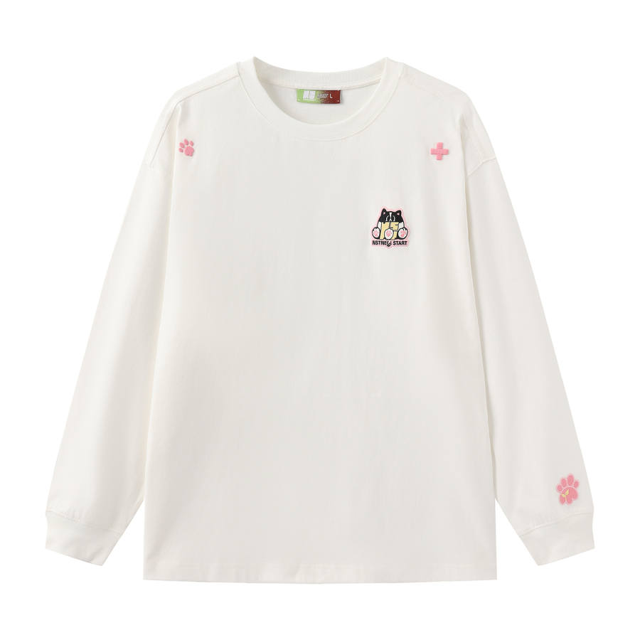 NSTNEW START Couple Long Sleeved T Shirt Unisex