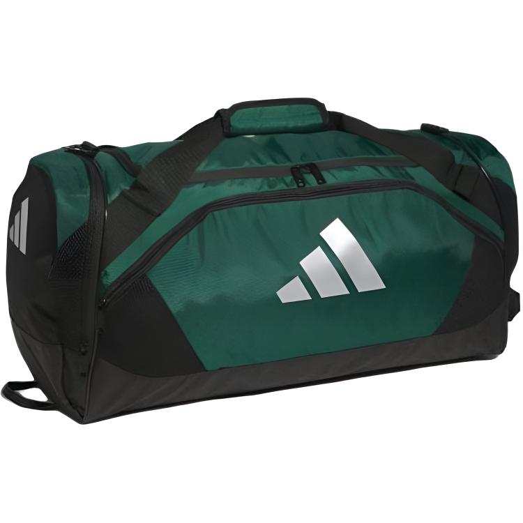 Adidas Adidas Team Issue Polyester Travel Bag Unisex Dark Green