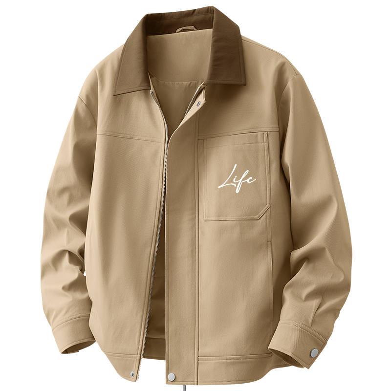 MINISO MINISO Jackets Unisex Lapel Moderate Workwear
