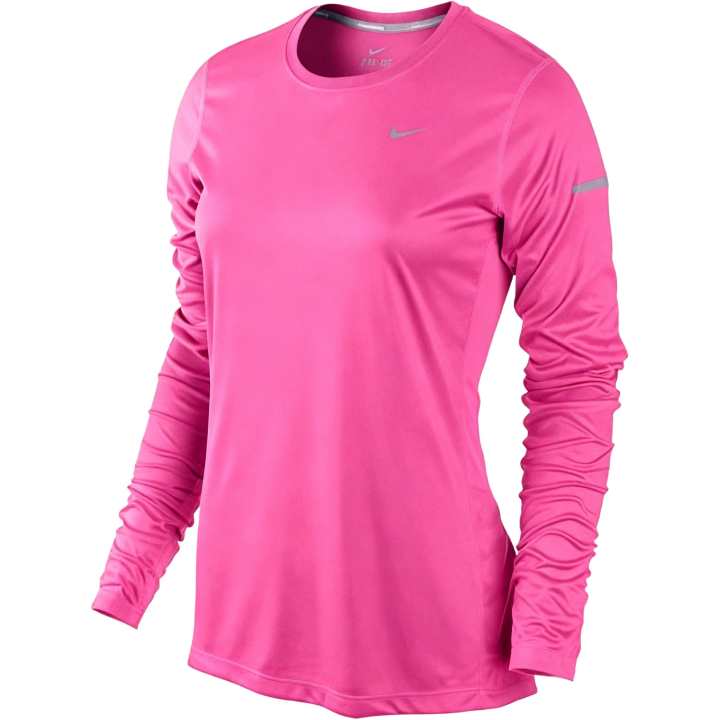 Nike Nike T Shirts Women's Pink Crew Neck Moderate