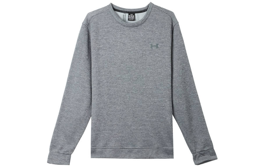 Under Armour Storm Sweatshirts Men's Gray Crew Neck Moderate Regular