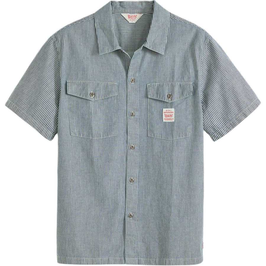 Levis Levis Shirts Men's Stripes Moderate