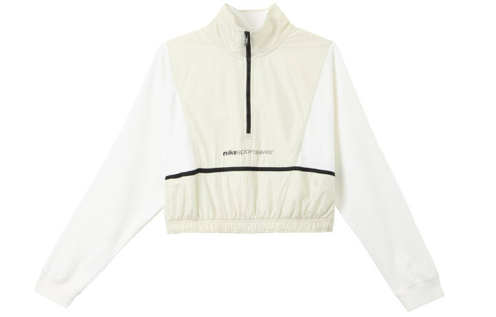 Nike Nike Sweatshirts Unisex White Stand Collar Moderate Regular
