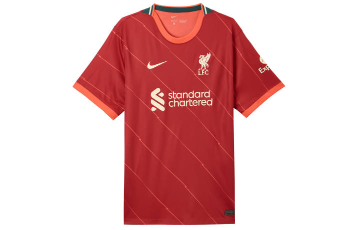 Nike Nike Liverpool Soccer Jersey Fan Edition Men's Health Red