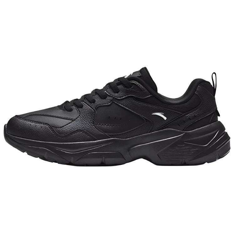 Anta Waterproof Cushioning Waterproof Cushioning Low top Casual Shoes Women's Black Warrior