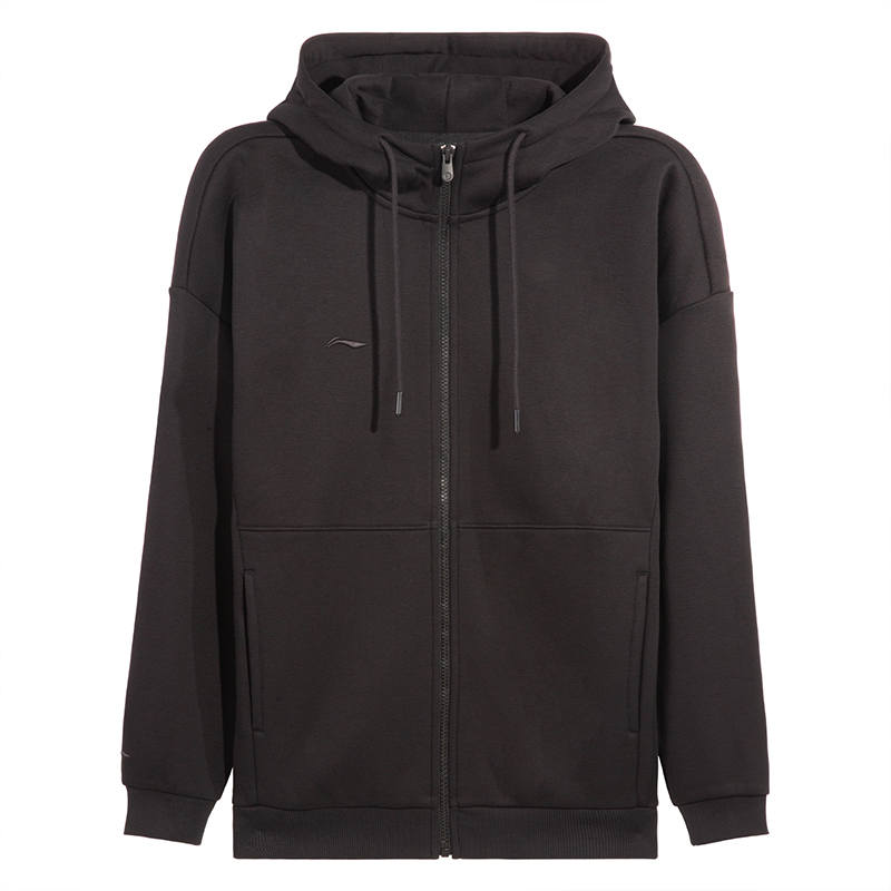 Li-Ning Li Ning Sweatshirts Women's Black Crew Neck Moderate