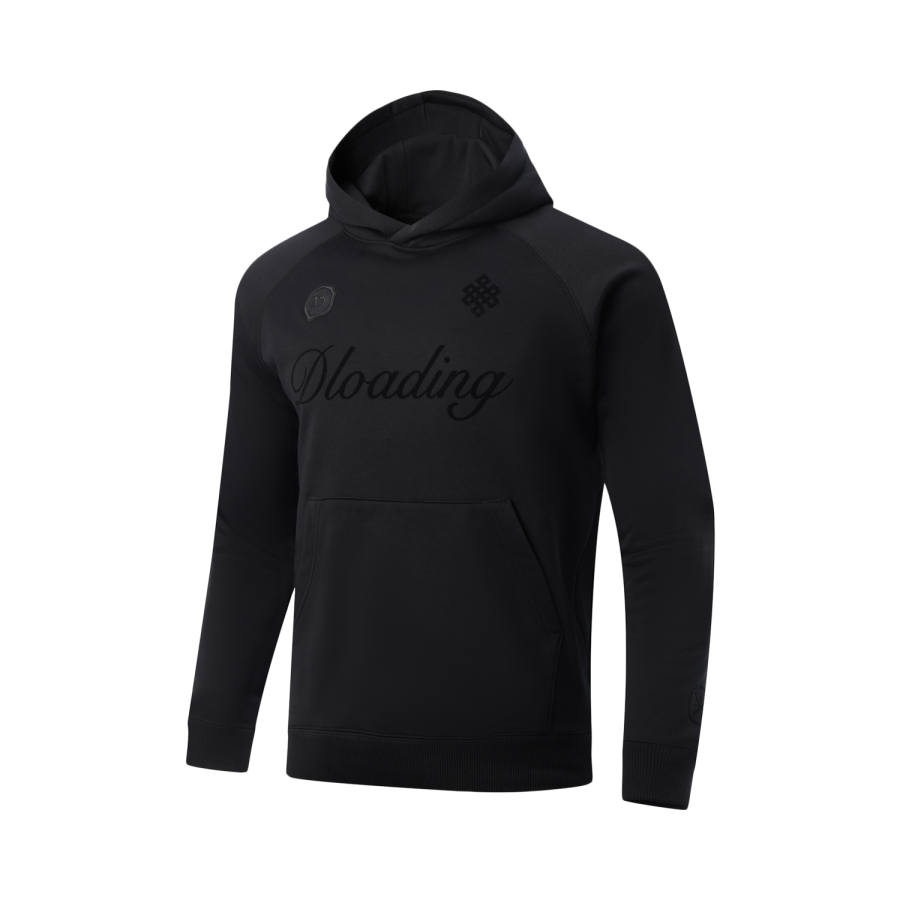 Li-Ning Li Ning Sweatshirts Men's Black Hooded Moderate Regular