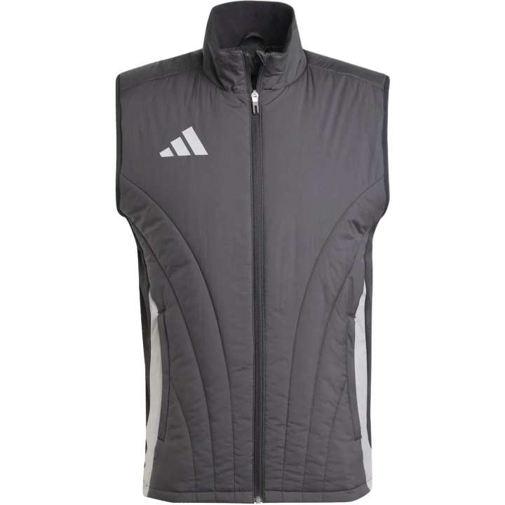 Adidas Adidas Clothing Vests Men's Gray Stand Collar Other