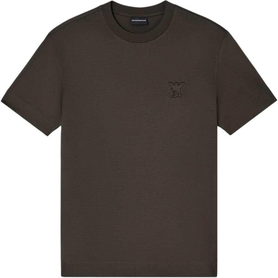EMPORIO ARMANI Domed Logo Jersey T Shirt