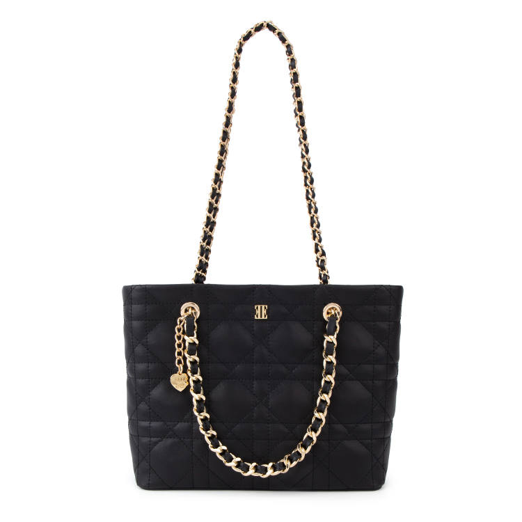 ELLE Cow Leather Handbag Large Women's Multicolor