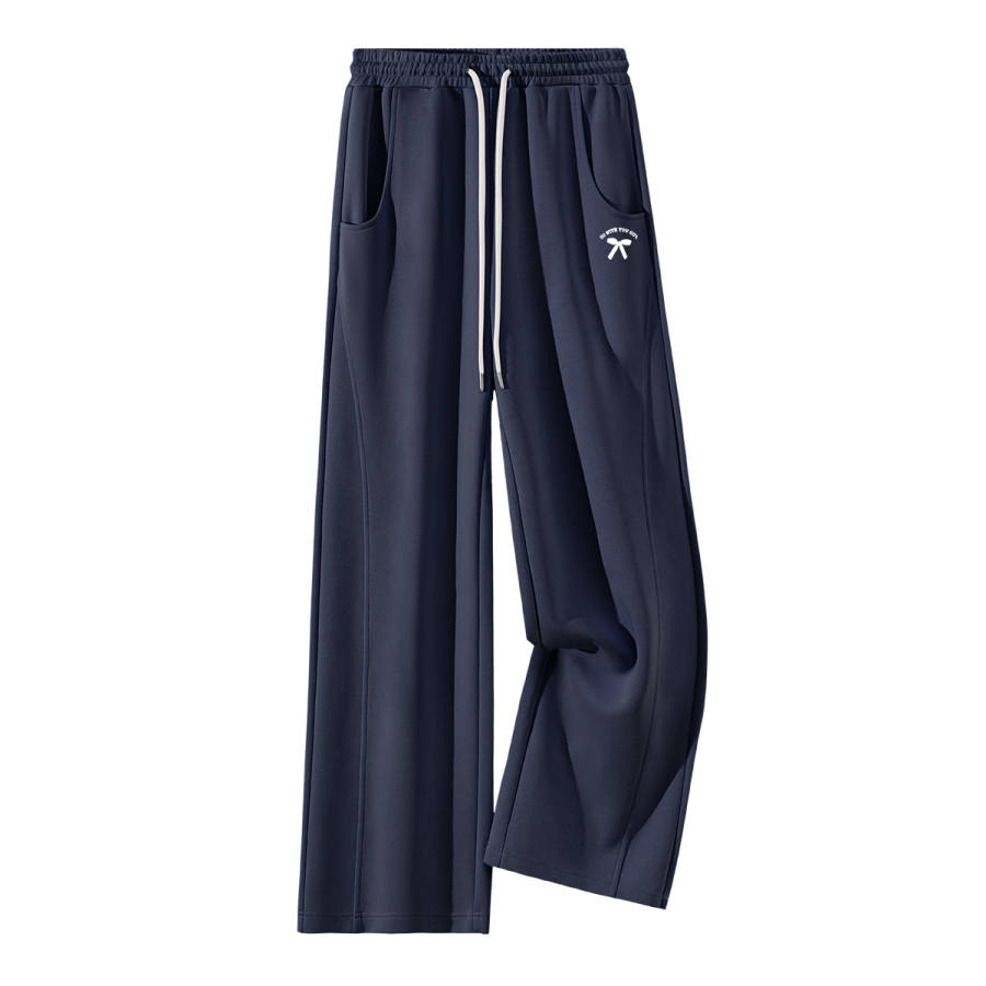 Tonlion Casual Pants Women's Moderate Wide Leg Pants