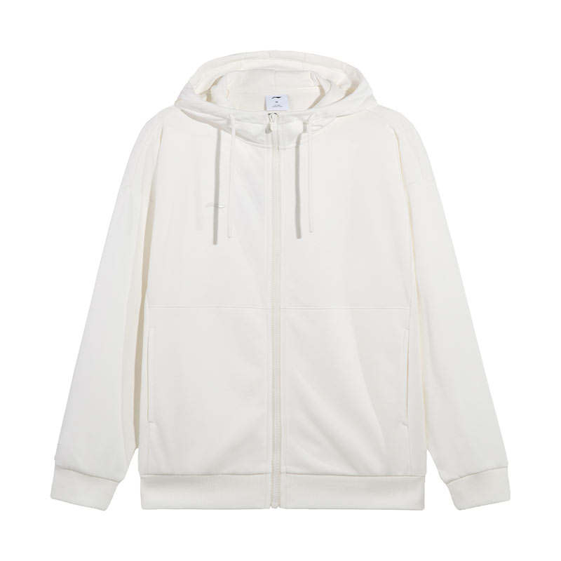 Li-Ning Li Ning Sweatshirts Women's Ivory Crew Neck Moderate