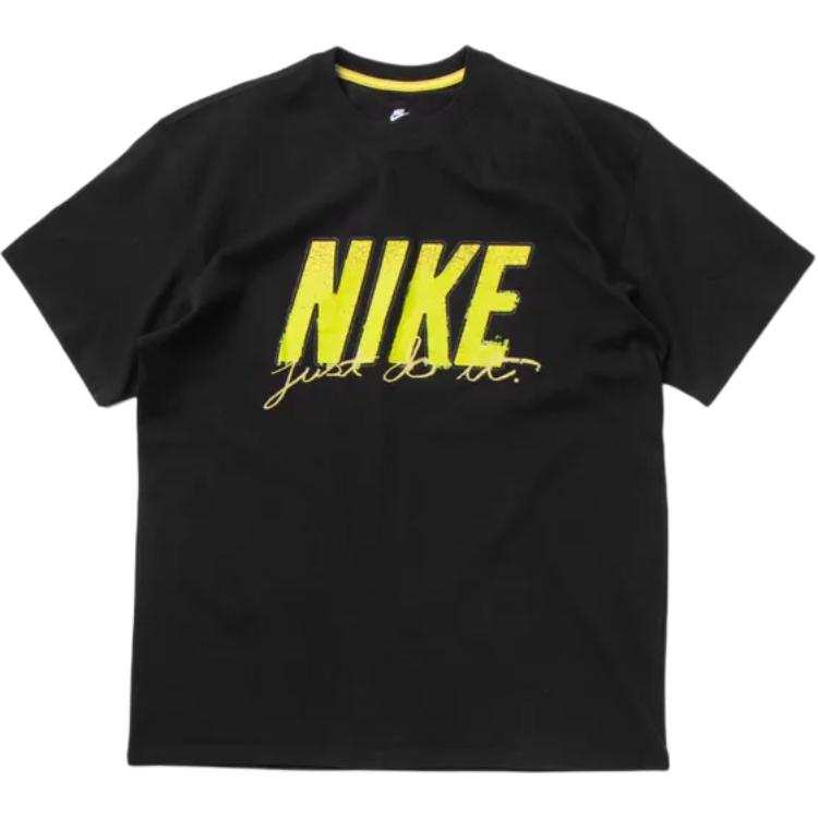 Nike Nike Clothing T Shirts Men's Black Crew Neck