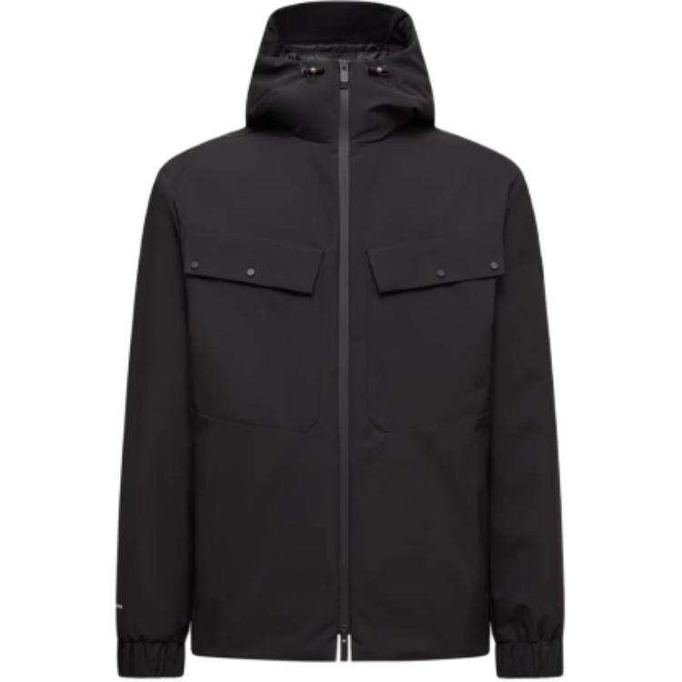Moncler Escurays hooded flap-pocket jacket