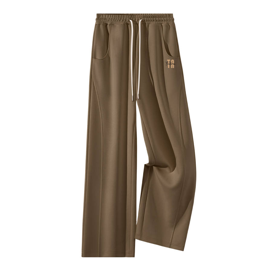 Tonlion Casual Pants Women's Moderate Straight Fit Pants