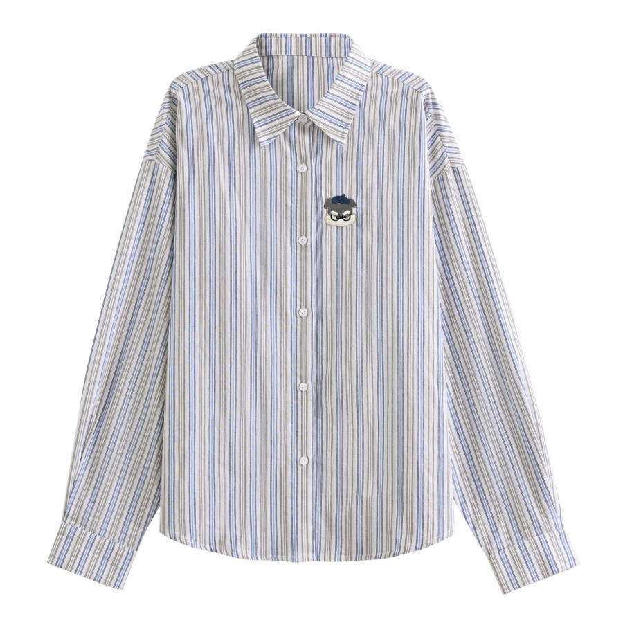 SNBL SNBL Shirts Women's Blue Lapel Moderate