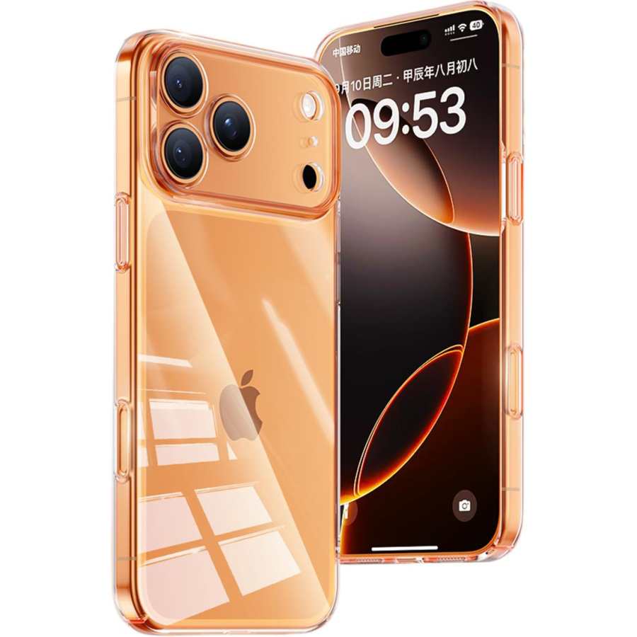 TORRAS C1 Crystal Clear Anti Yellowing, Ultra Thin Impact Resistant Case With Bare Phone Texture Magnetic Icy Clear