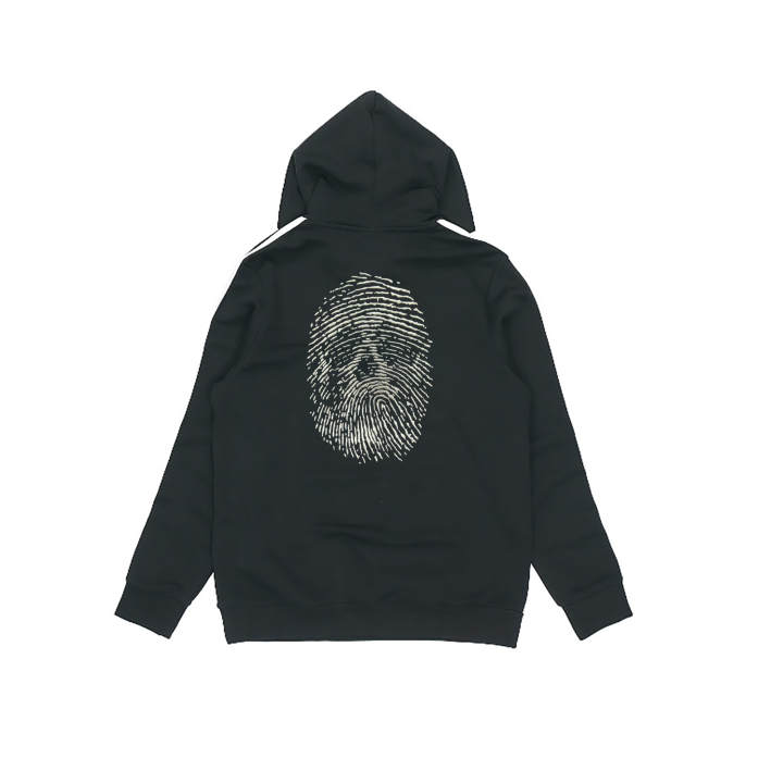 Adidas Adidas Sweatshirts Men's Black Hooded Thickened Regular