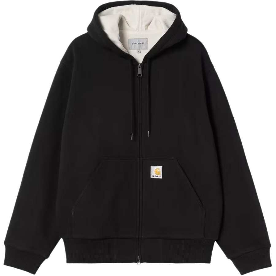 Carhartt WIP Logo Patch Zipped Hoodie