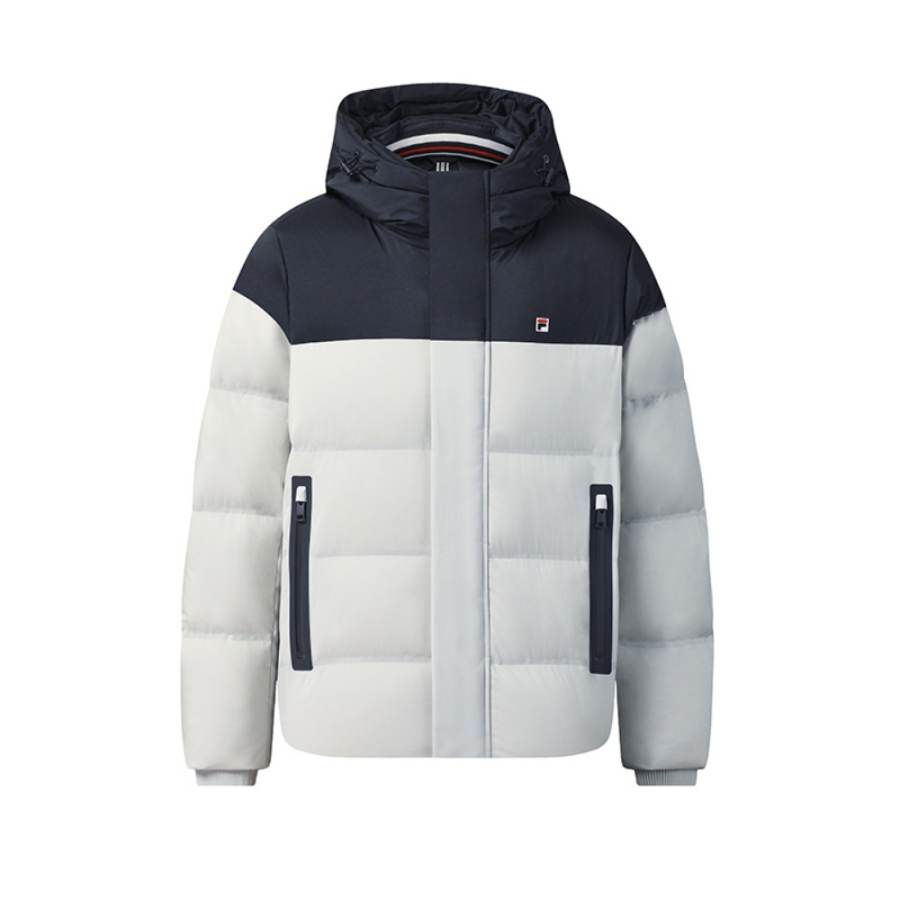FILA FILA Heritage Down Jacket Men's Oolong Gray
