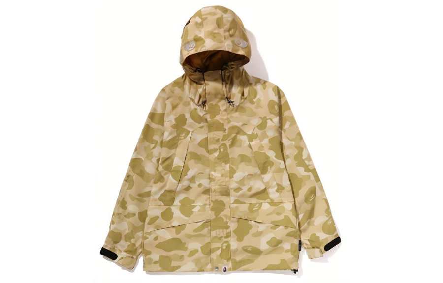 A BATHING APE Bape Color Camo Shark Snowboard Jacket