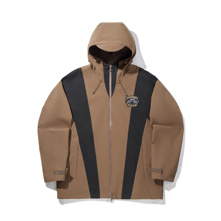 Li-Ning Li Ning Jackets Men's Brown/Black Hooded Moderate Other