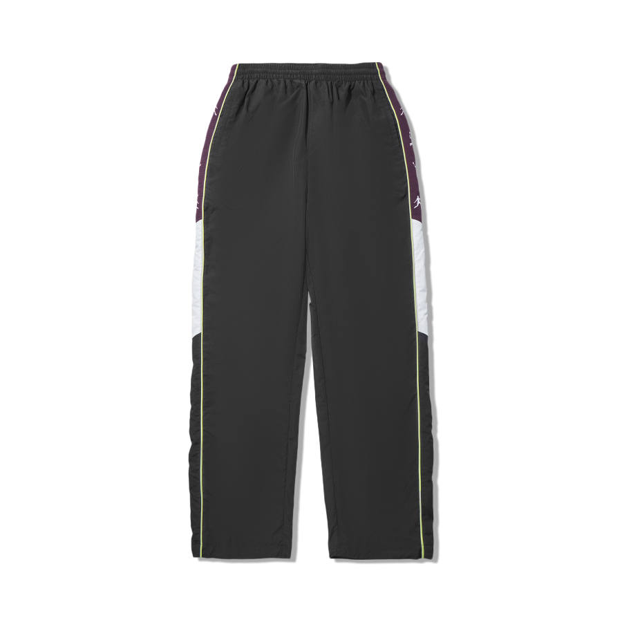 Li-Ning Li Ning Knitted Sweatpants Men's Black/Dark Red Moderate Sweatpants