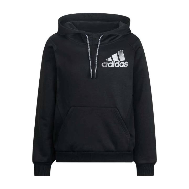 Adidas Adidas Sweatshirts Unisex Black Hooded Moderate
