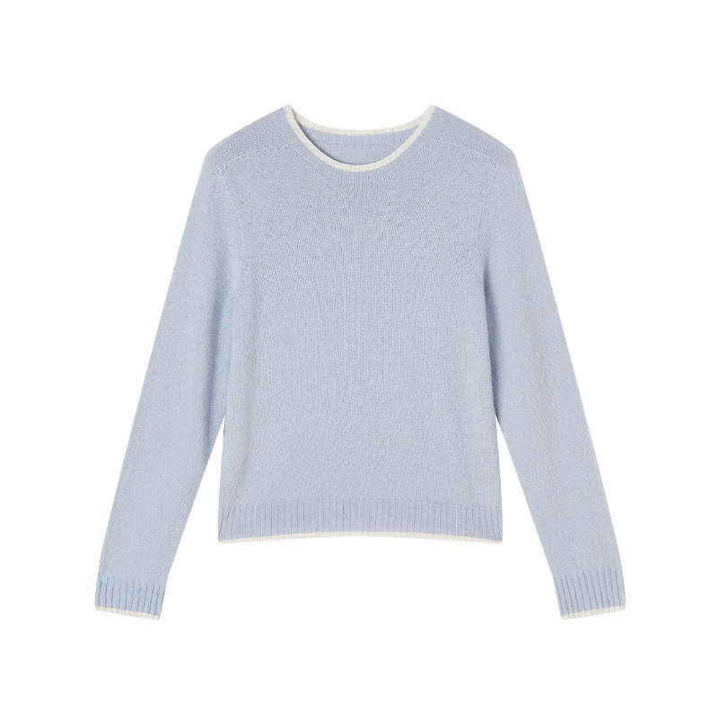XIANGYING Knitwear Women's Crew Neck Moderate Base Layer
