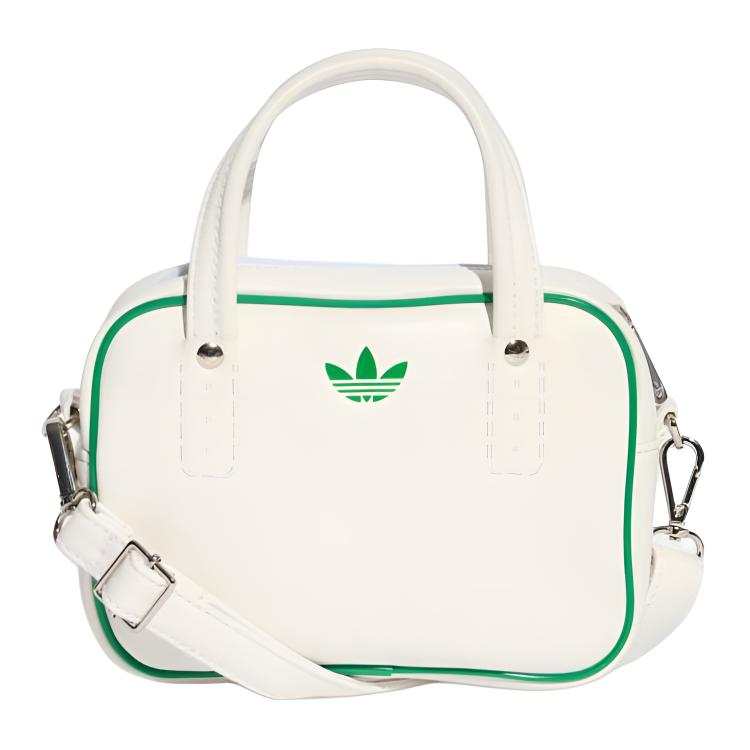 Adidas Originals ADICOLOR Polyurethane One Shoulder Handbag Mini Unisex White