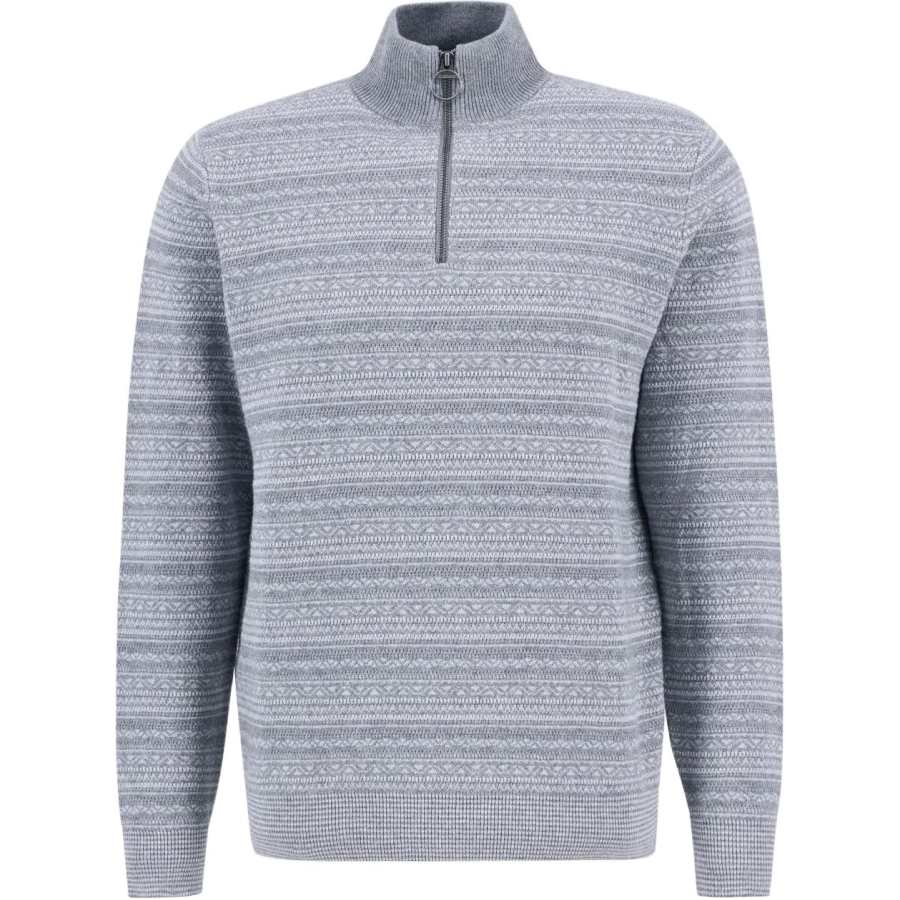 BARBOUR BARBOUR Sweaters Men's Light Gray Turtleneck Moderate