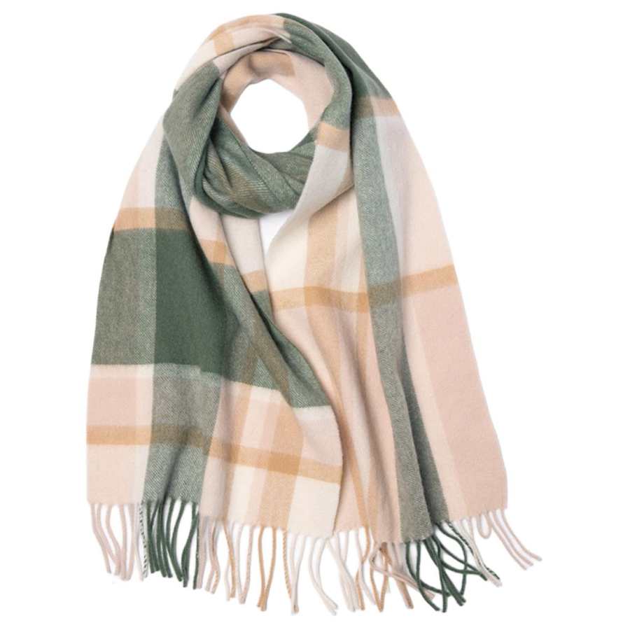 Hodo Red Bean Wool Knit Scarves Unisex