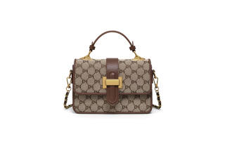 VINEY Fabric Handbag Regular Women's Coffee