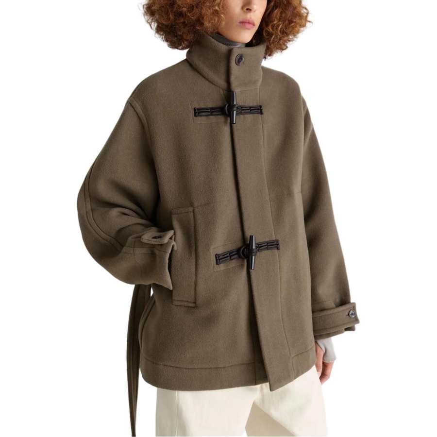 Lemaire Lemaire Toggle fastening Belted Duffle Coat